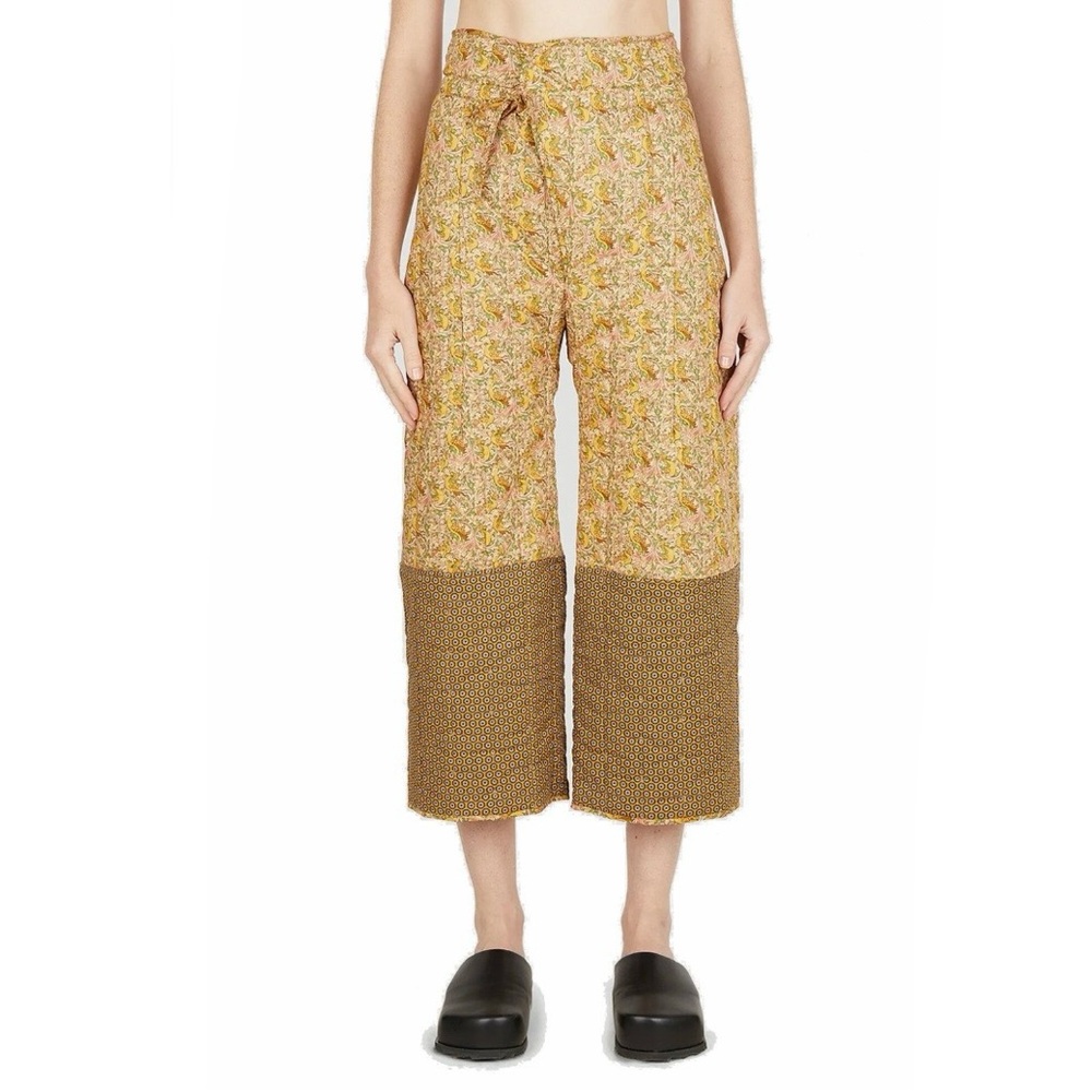 Faye Toogood the Upholsterer trousers- Rope Quilted Pewter - Picture 9 of 11